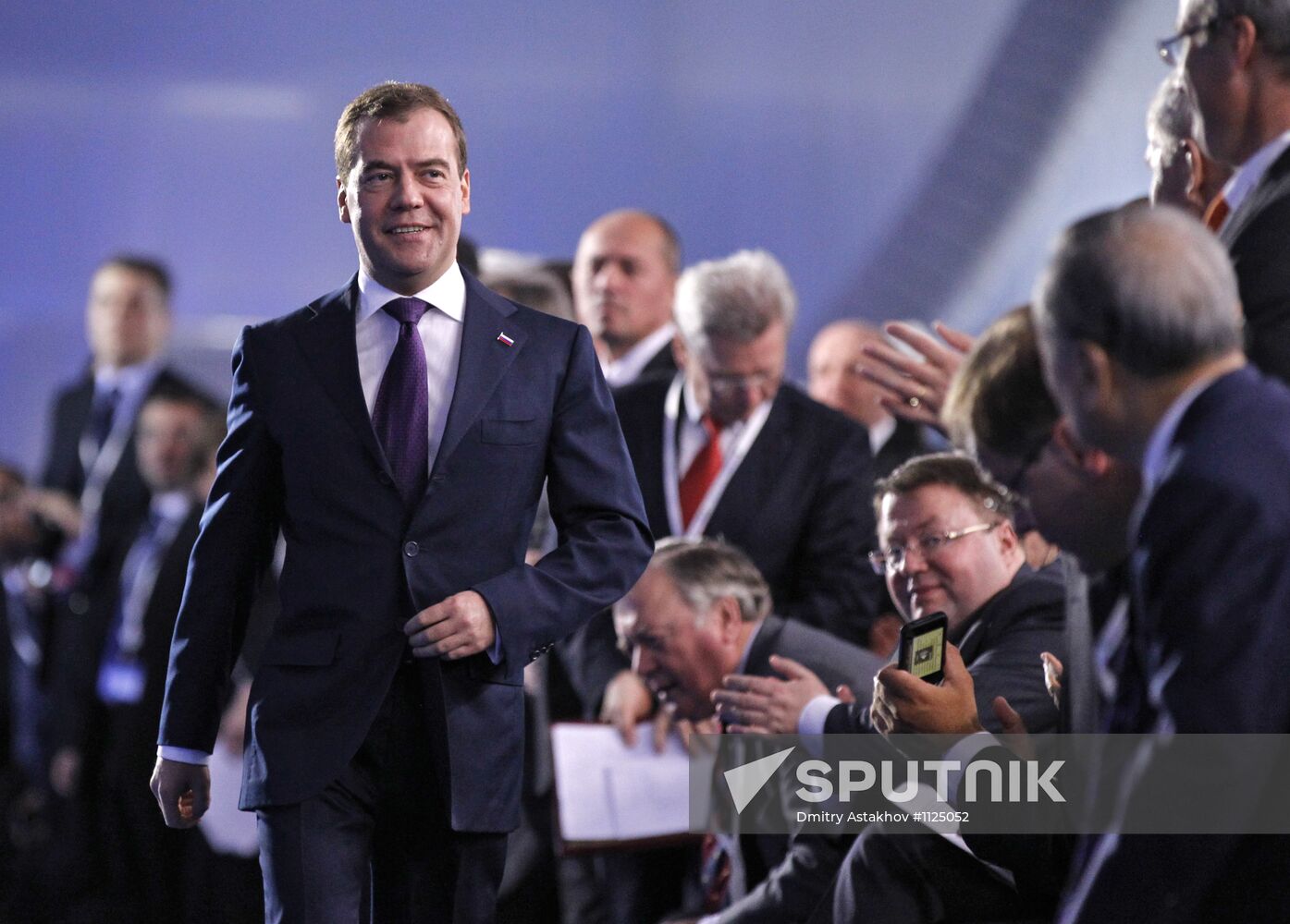 Medvedev at 2nd St Petersburg International Legal Forum
