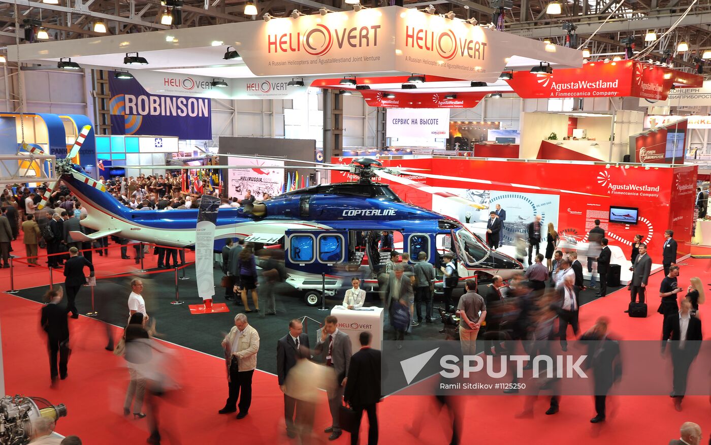 HeliRussia 2012 international helicopter industry exhibition