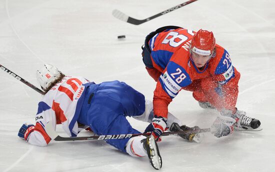 Ice Hockey World Championship. Russia vs. Norway