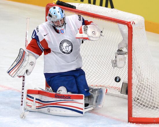 Hockey World Championship. Match Russia - Norway