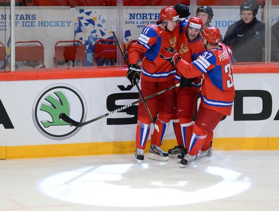 Ice Hockey World Championship. Russia vs. Norway