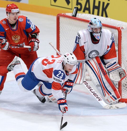 Ice Hockey World Championship. Russia vs. Norway