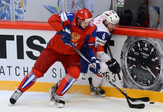 Ice Hockey World Championship. Russia vs. Norway