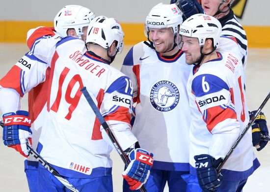 Ice Hockey World Championship. Russia vs. Norway