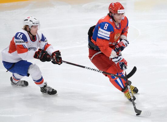 Ice Hockey World Championship. Russia vs. Norway