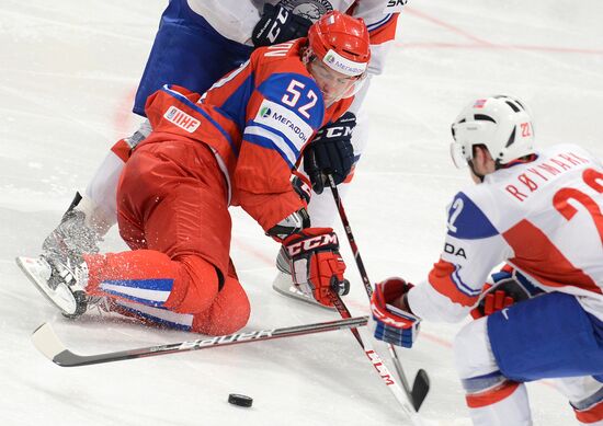 Ice Hockey World Championship. Russia vs. Norway