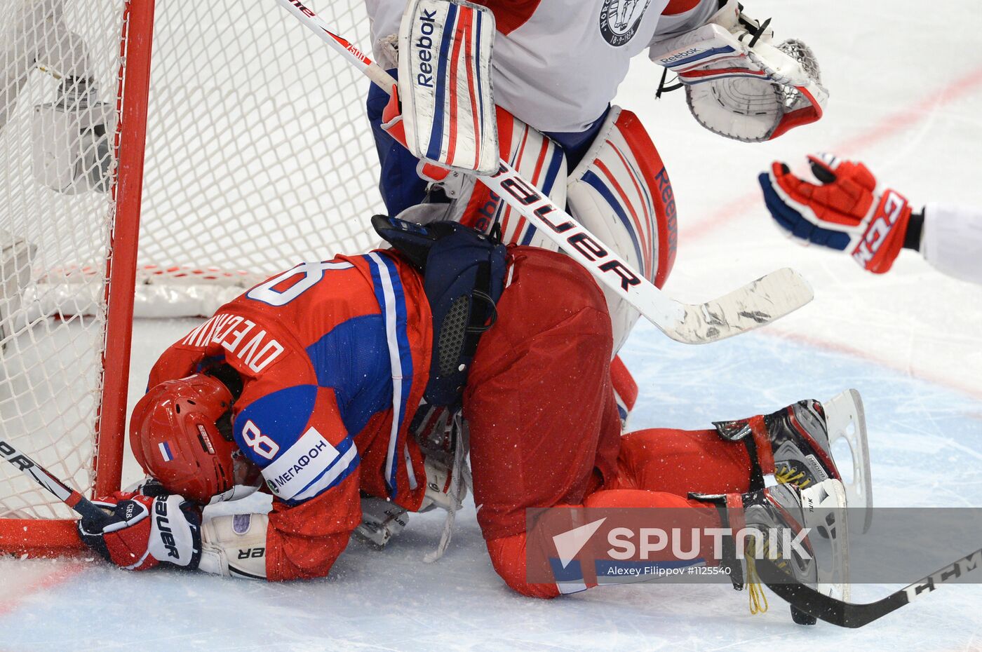 Hockey World Championship. Match Russia - Norway