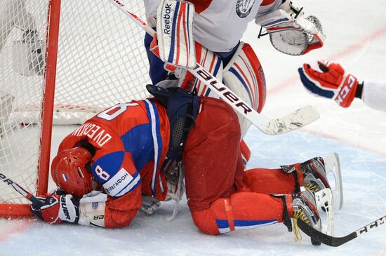 Hockey World Championship. Match Russia - Norway