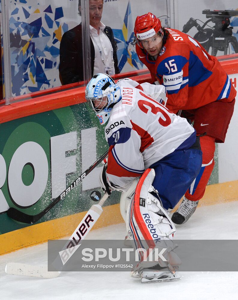 Ice Hockey World Championship. Russia vs. Norway