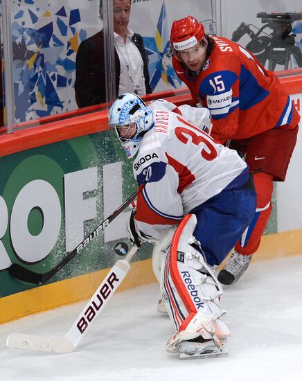 Ice Hockey World Championship. Russia vs. Norway