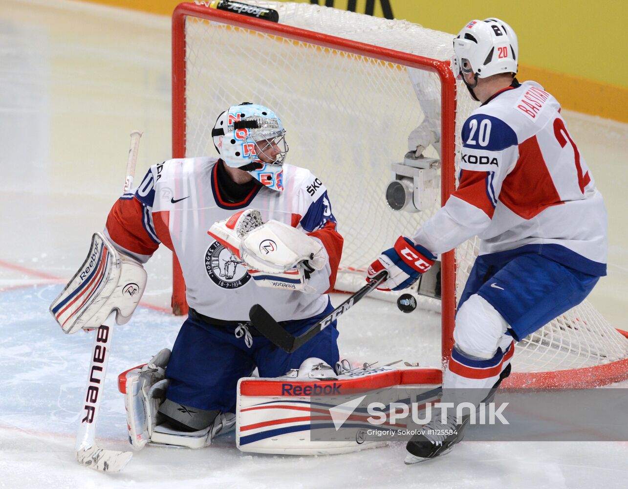 Hockey World Championship. Match Russia - Norway