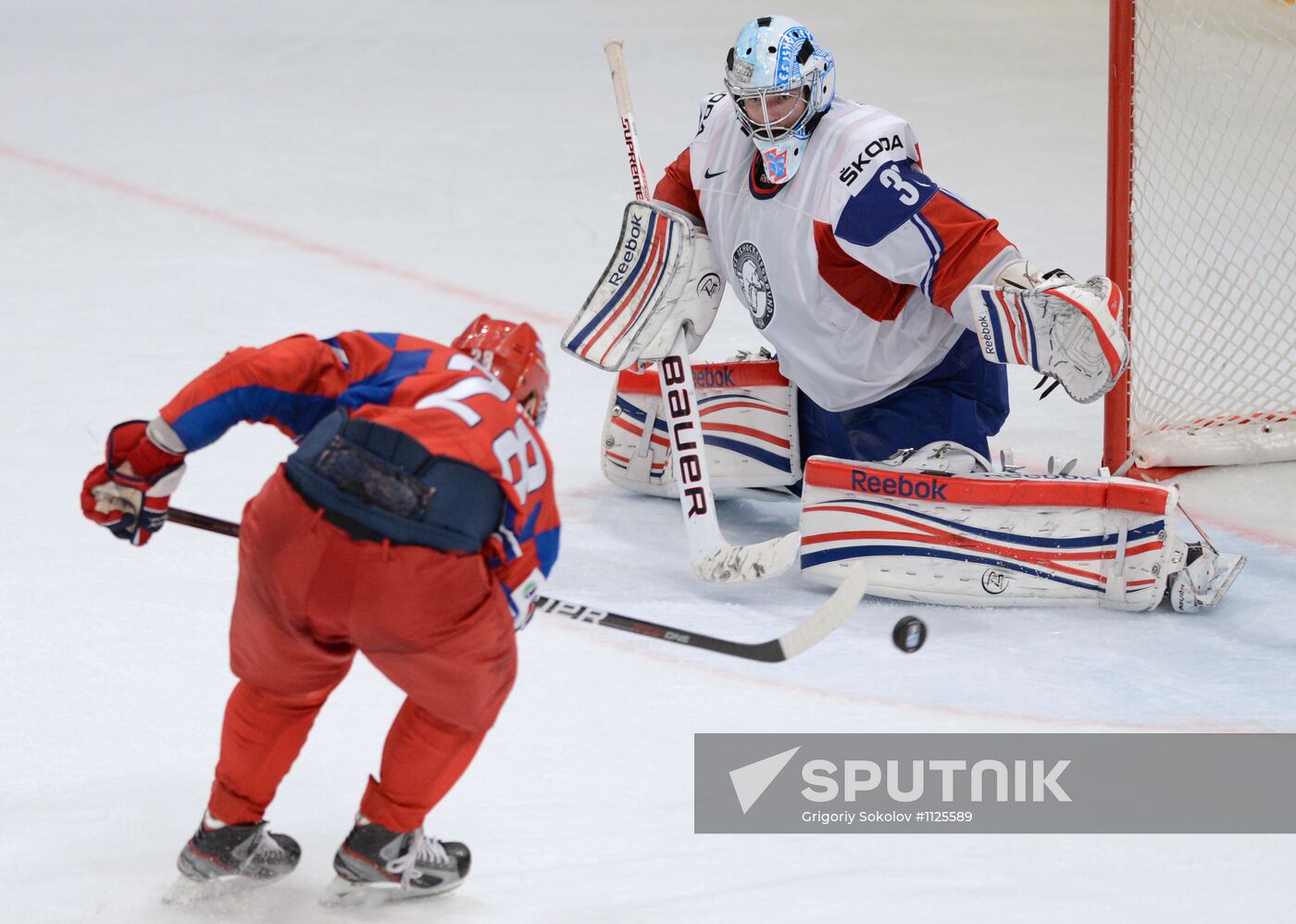 Hockey World Championship. Match Russia - Norway