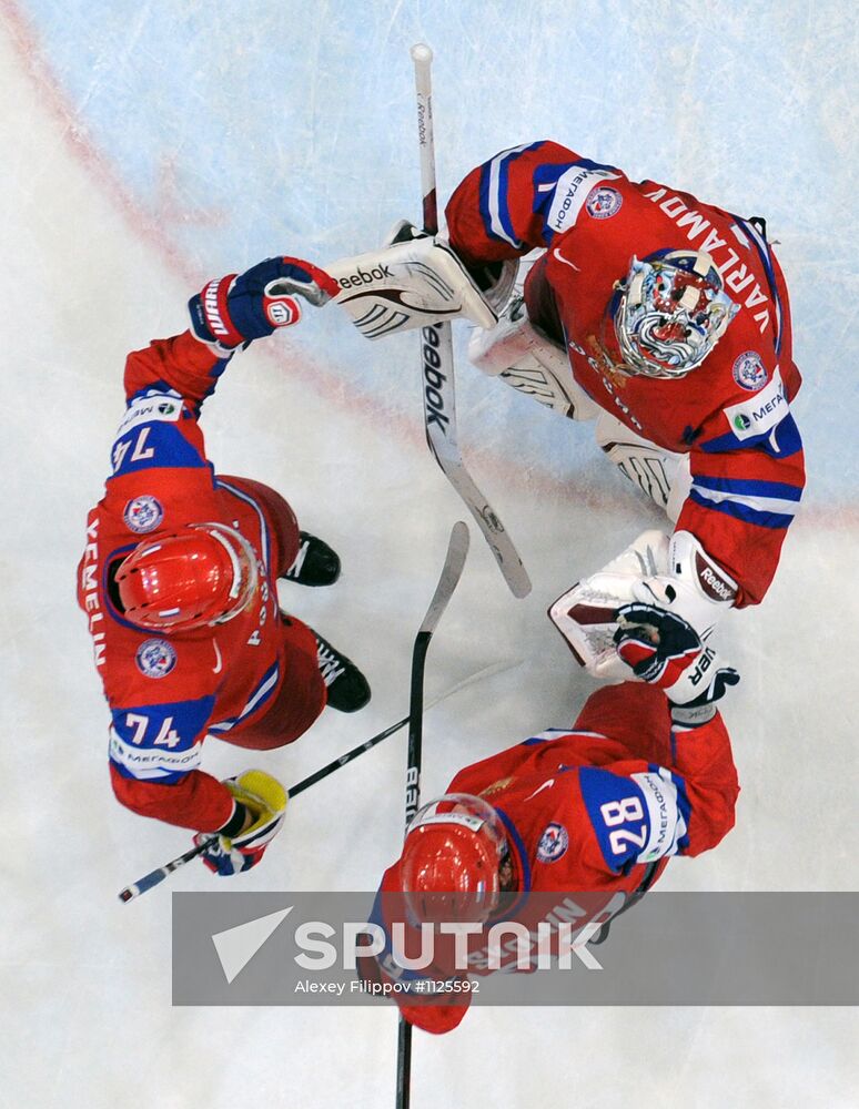 Hockey World Championship. Match Russia - Norway