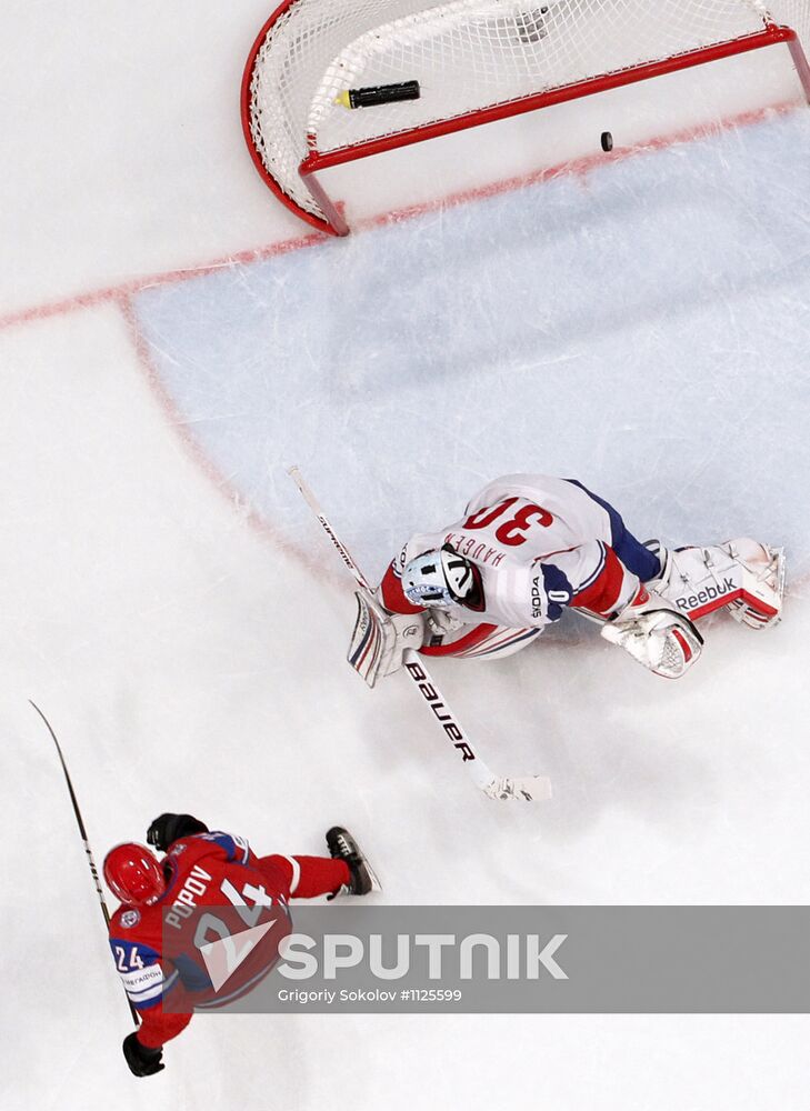 Hockey World Championship. Match Russia - Norway