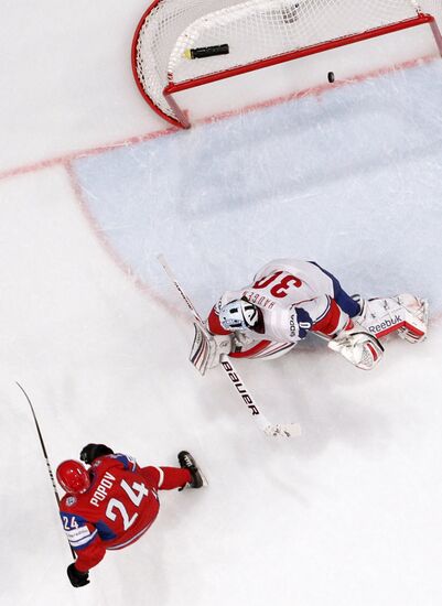 Hockey World Championship. Match Russia - Norway