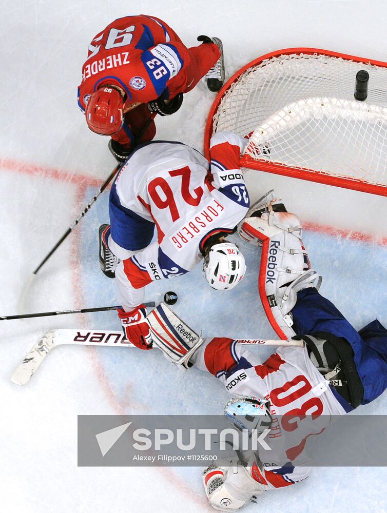 Hockey World Championship. Match Russia - Norway