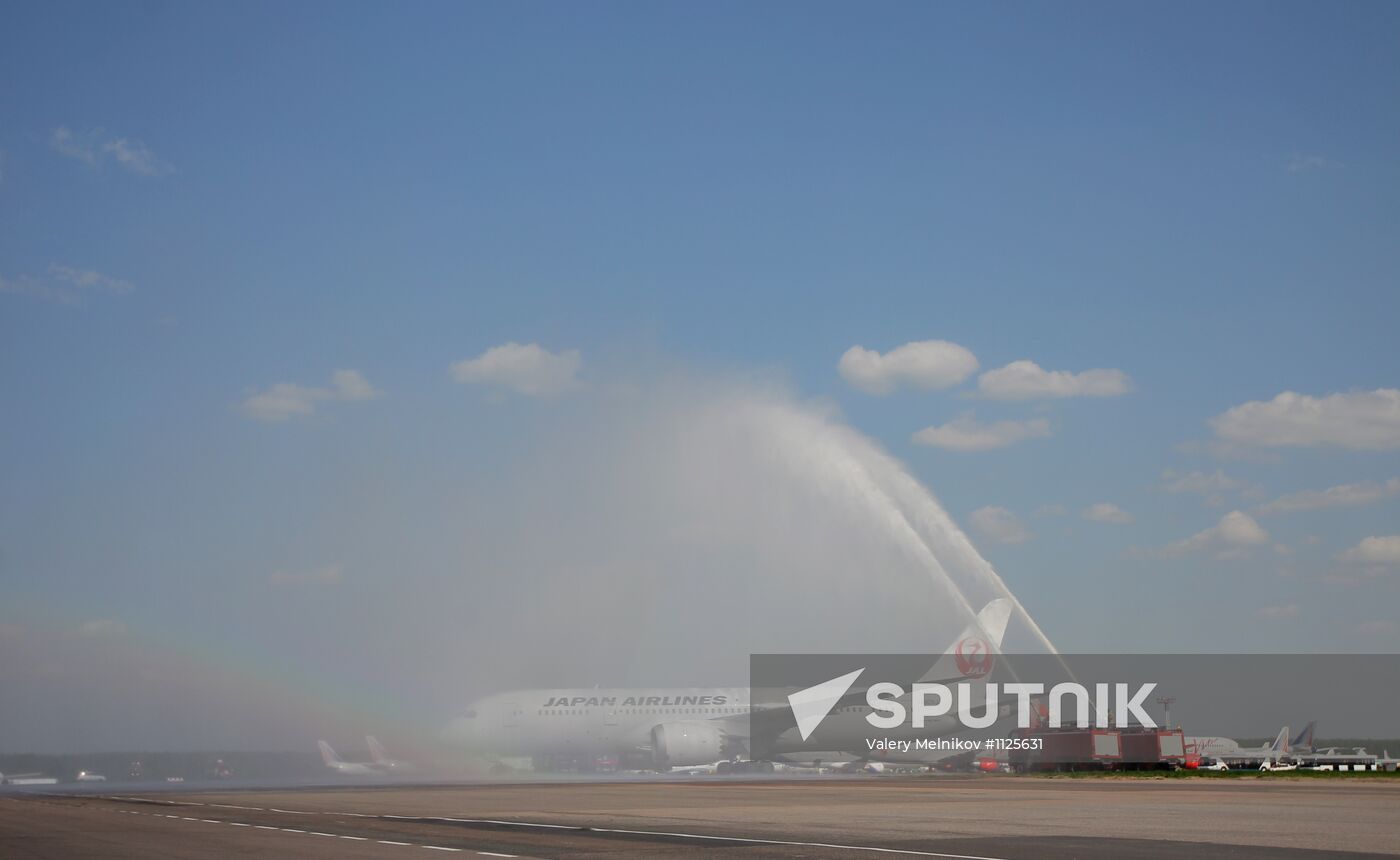 Start of regular flights of the Boeing 787 Dreamliner to Russia