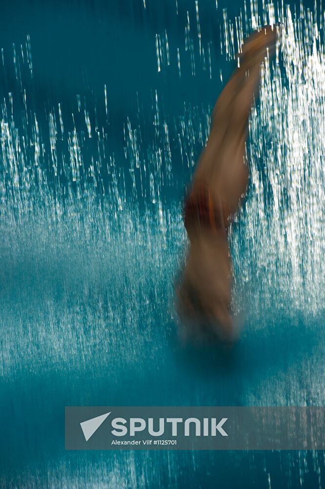 2012 European Diving Championships. Men's 3 m springboard