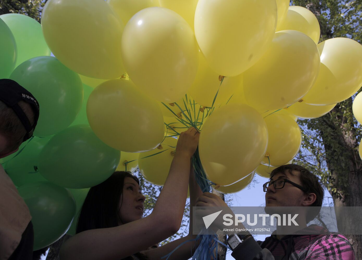 Sexual minorities hold rally in St. Petersburg
