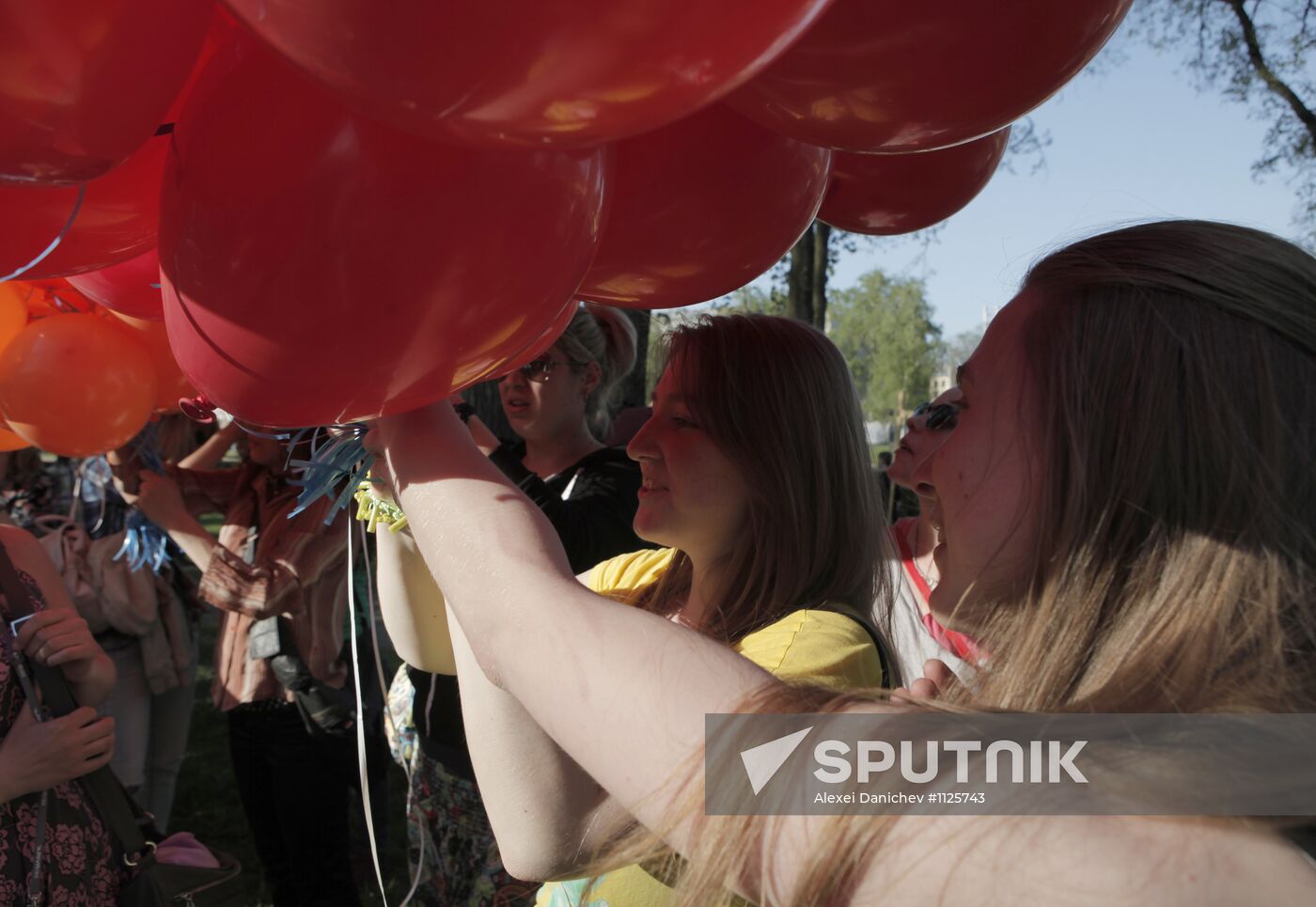 Sexual minority people hold rally in St. Petersburg