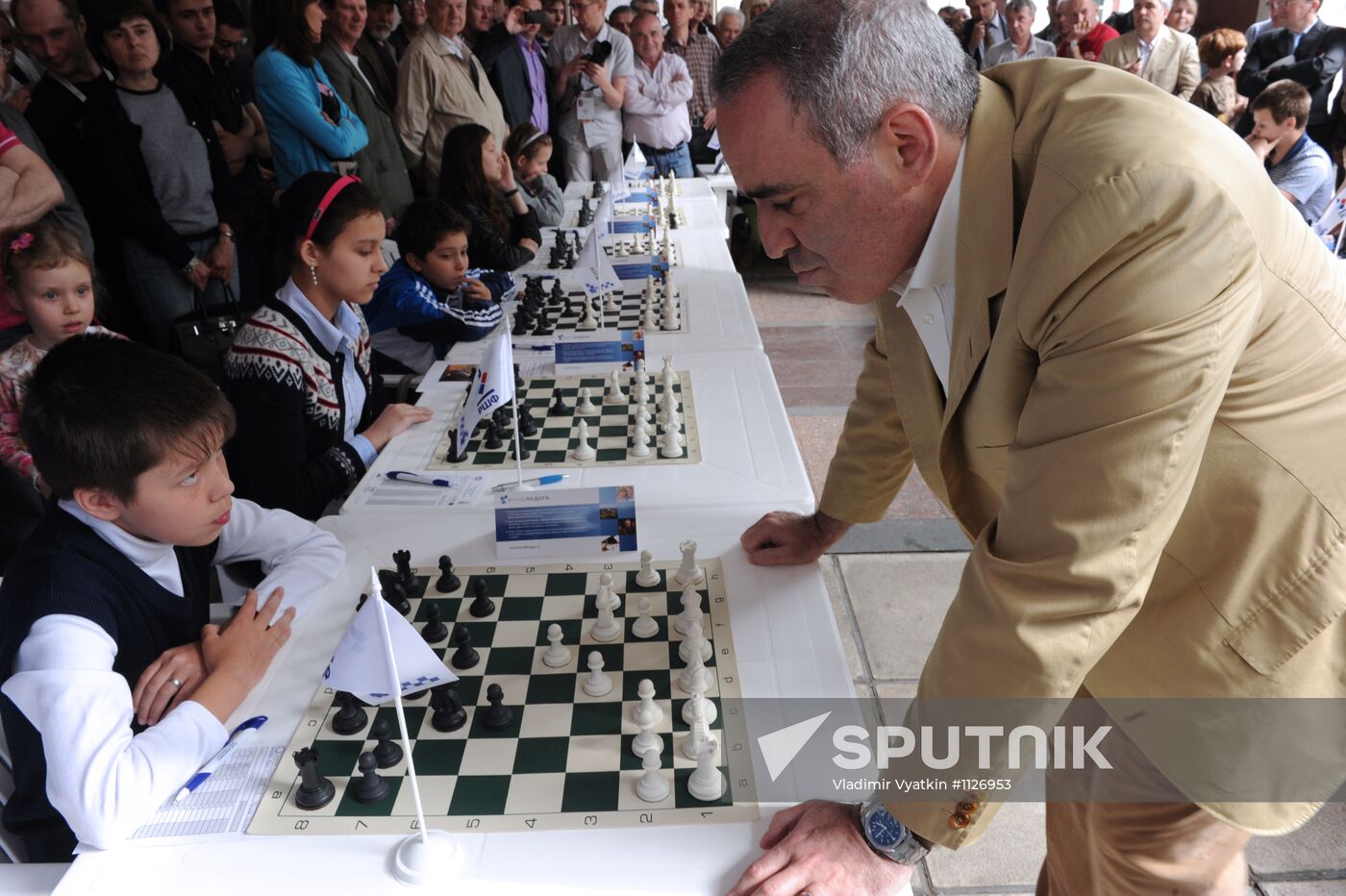 Chess. Match for World title. Day 6