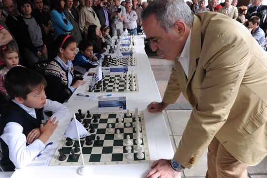 Coaching Kasparov, Year by Year and by Nikitin, Alexander