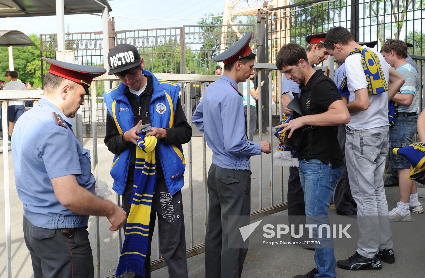 Football Premier League. Match Rostov - Shinnik