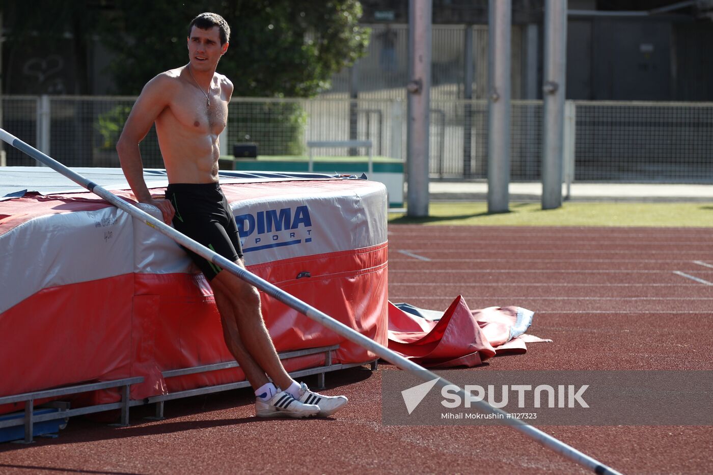 Russian national athletics team training in Sochi