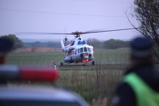 Arms depot blast in Primorye