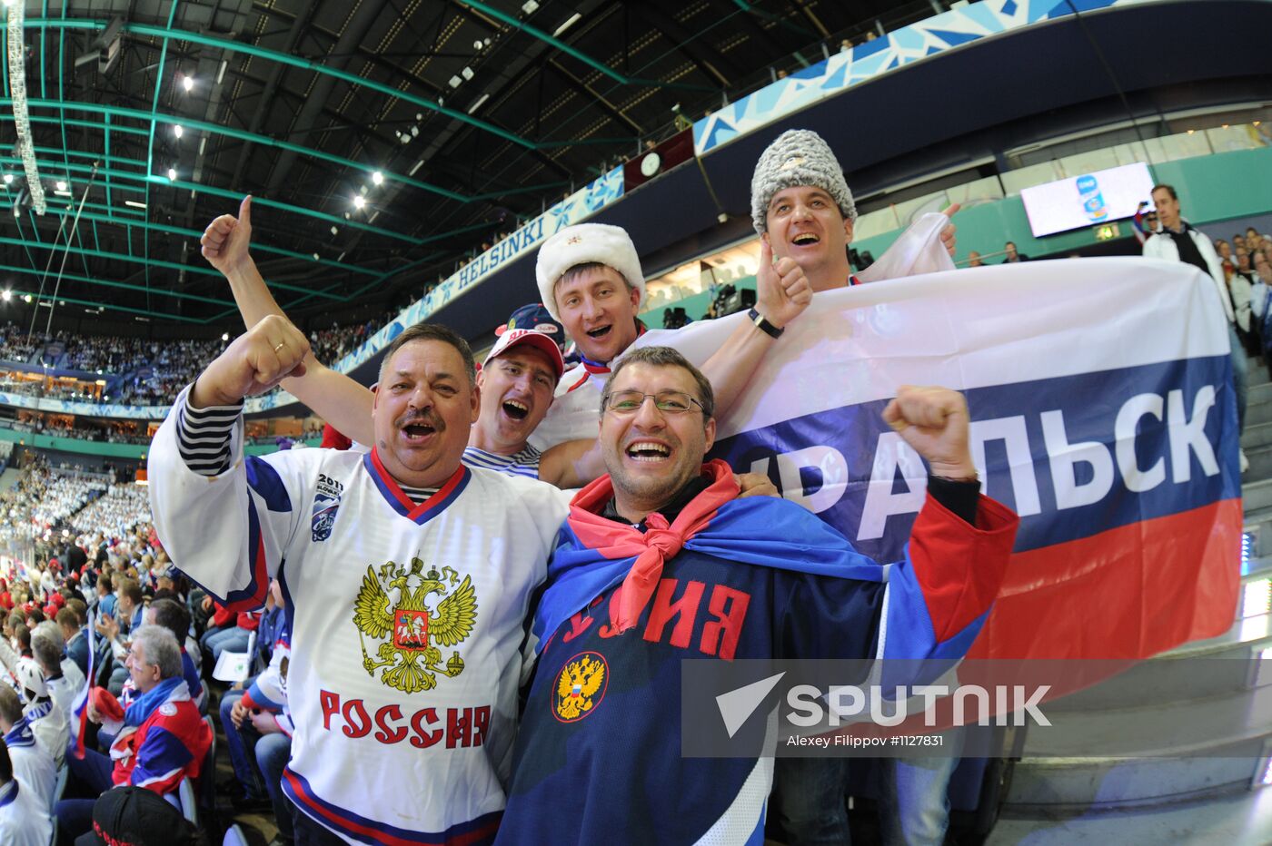 2012 World Ice Hockey Championships. Finland vs. Russia