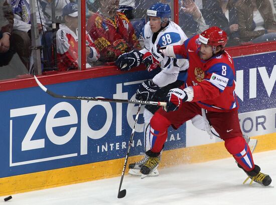 2012 World Ice Hockey Championships. Finland vs. Russia
