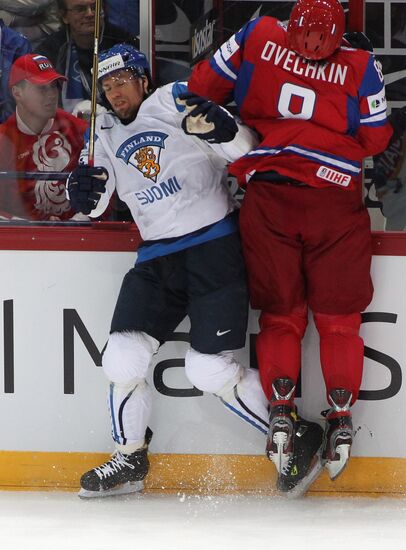 2012 World Ice Hockey Championships. Finland vs. Russia