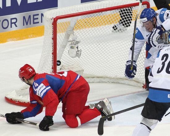 2012 World Ice Hockey Championships. Finland vs. Russia