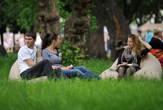 Green Week festival opens in Gorky Park