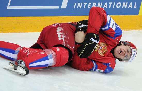 2012 World Ice Hockey Championships. Finland vs. Russia