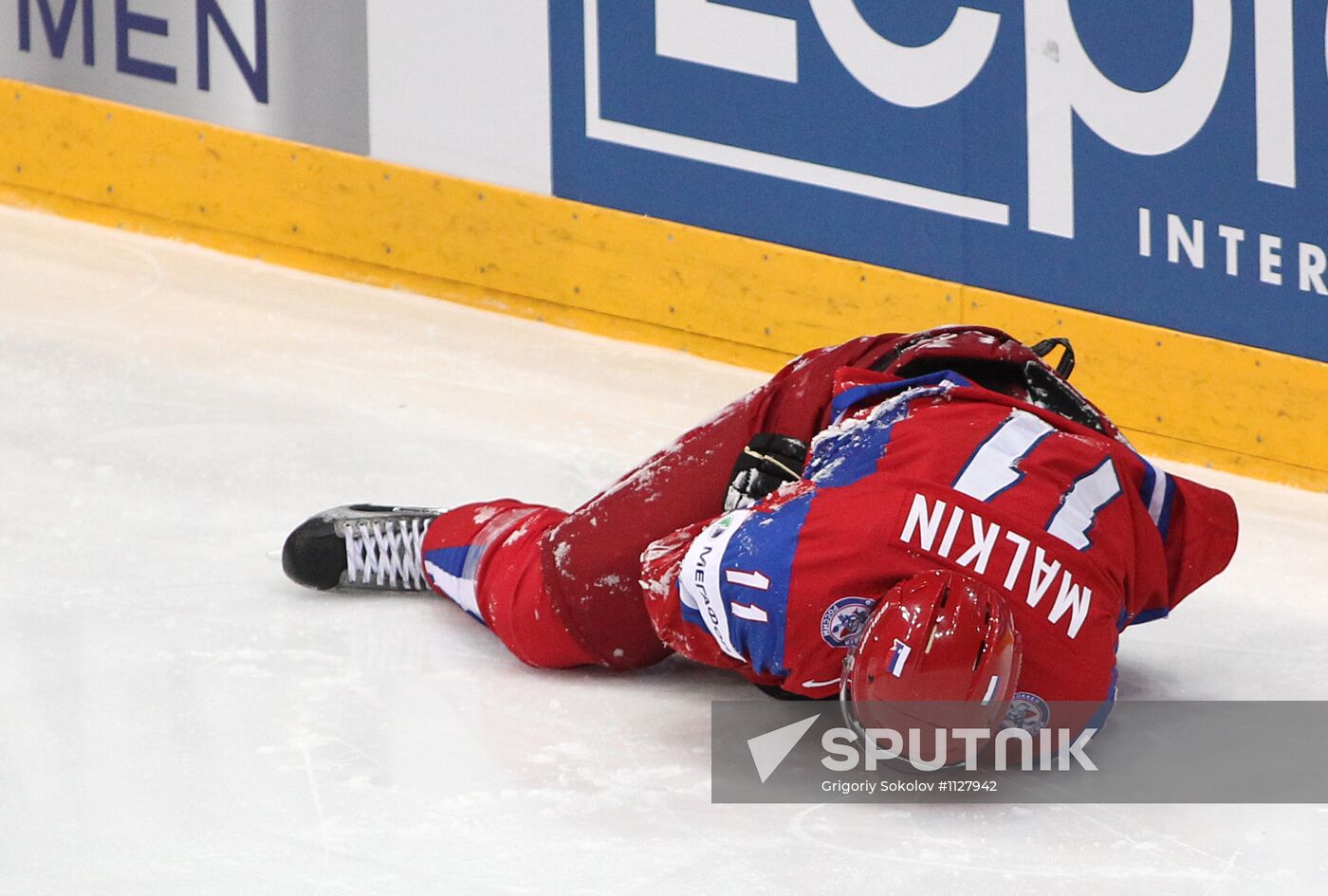 2012 World Ice Hockey Championships. Finland vs. Russia
