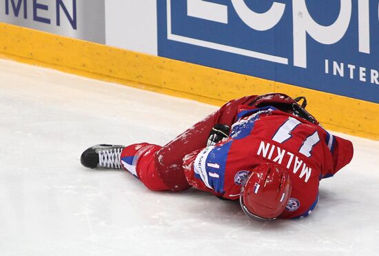 2012 World Ice Hockey Championships. Finland vs. Russia