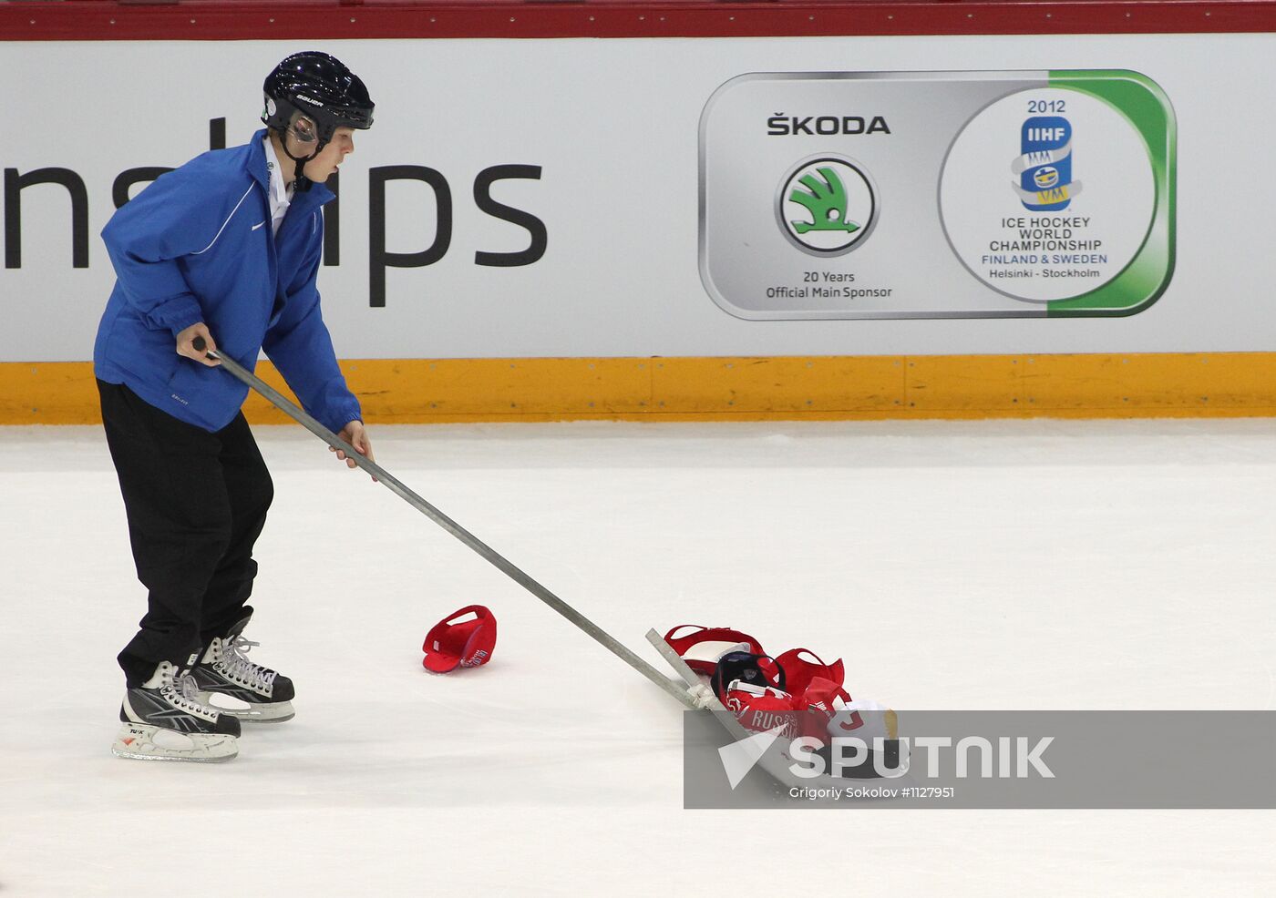 2012 World Ice Hockey Championships. Finland vs. Russia