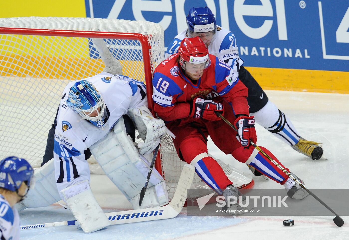 2012 World Ice Hockey Championships. Finland vs. Russia