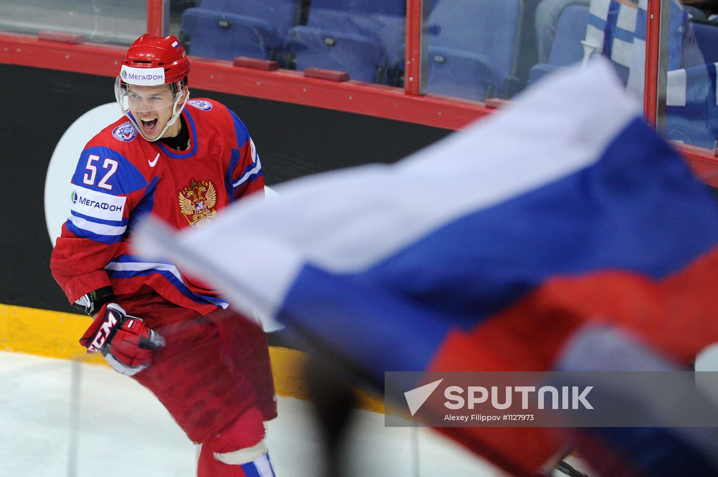 2012 World Ice Hockey Championships. Finland vs. Russia