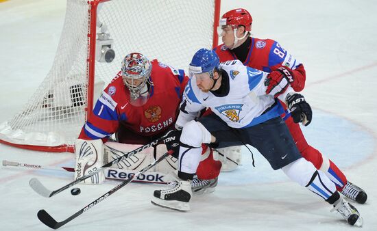 2012 World Ice Hockey Championships. Finland vs. Russia