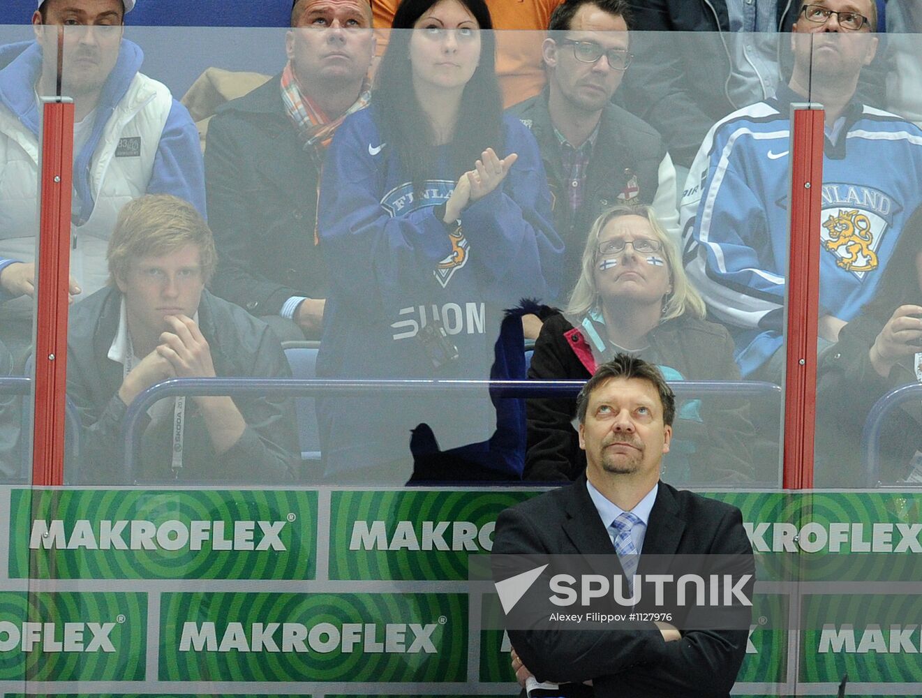 2012 World Ice Hockey Championships. Finland vs. Russia