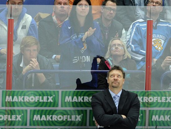 2012 World Ice Hockey Championships. Finland vs. Russia
