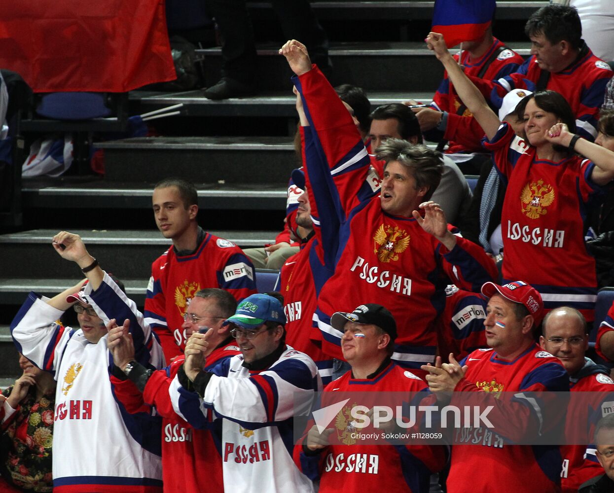 2012 World Ice Hockey Championships. Finland vs. Russia