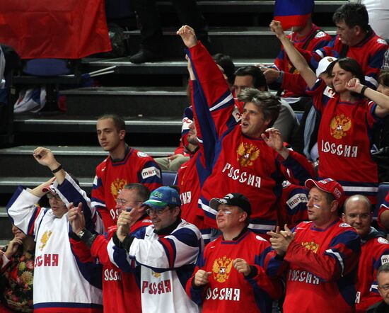 2012 World Ice Hockey Championships. Finland vs. Russia