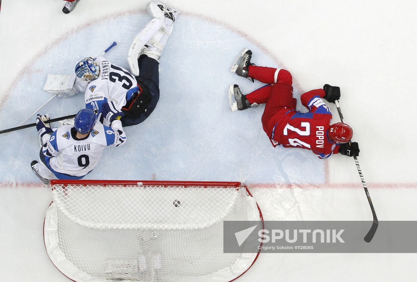 2012 World Ice Hockey Championships. Finland vs. Russia