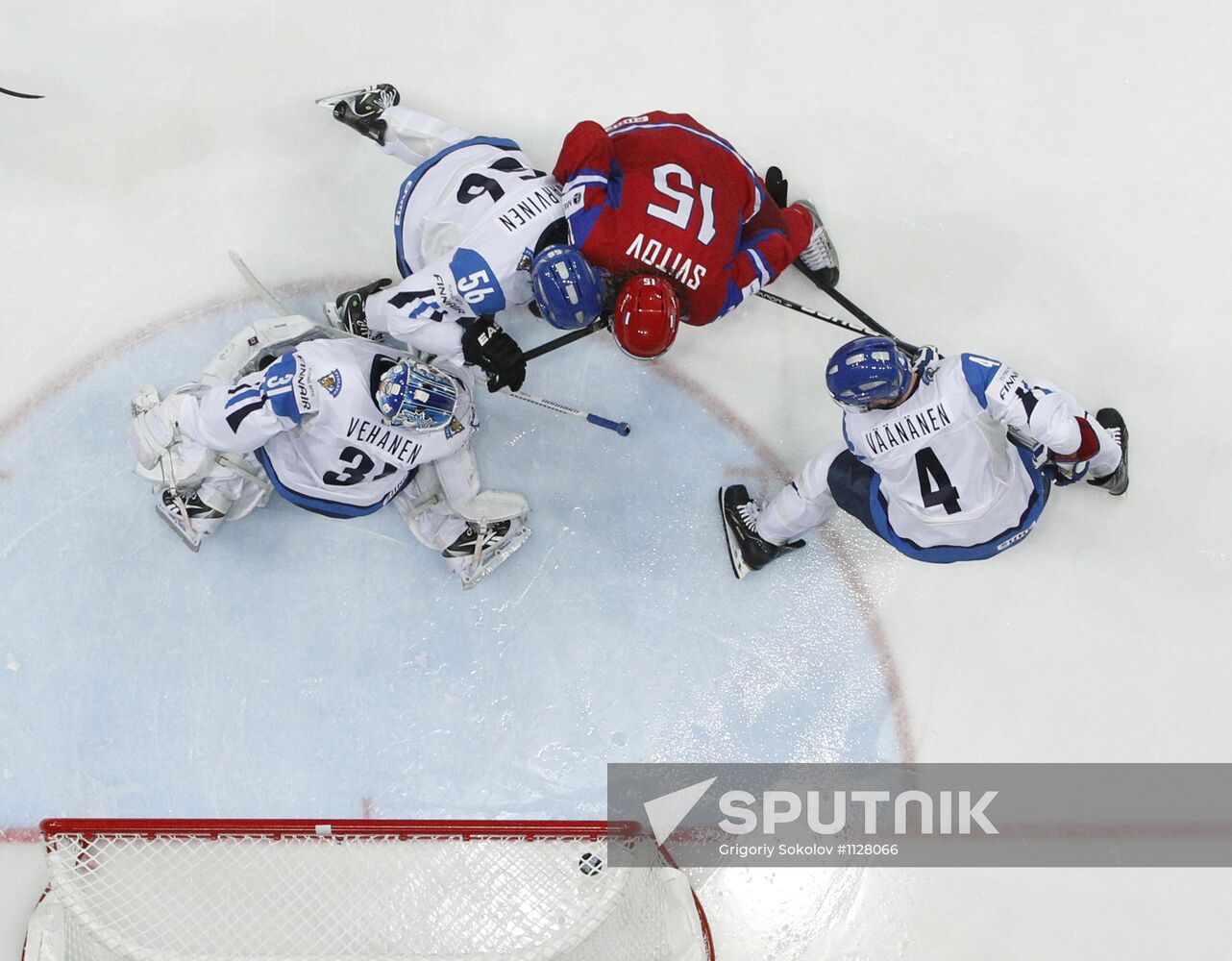 2012 World Ice Hockey Championships. Finland vs. Russia