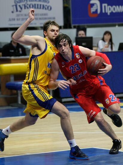 Professional Basketball League. Khimki vs. CSKA