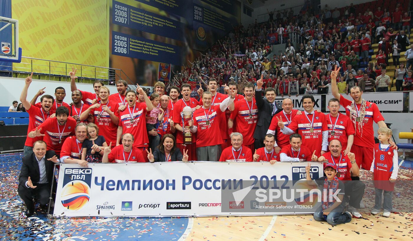 Professional Basketball League. Khimki vs. CSKA