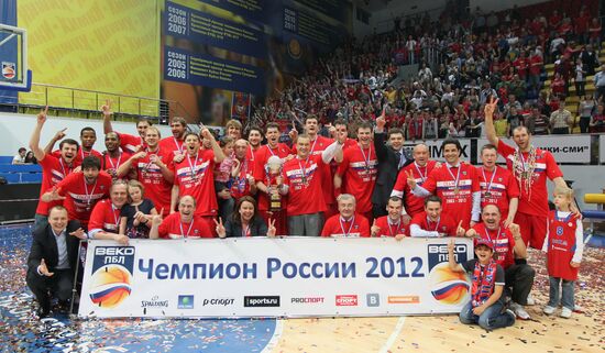 Professional Basketball League. Khimki vs. CSKA